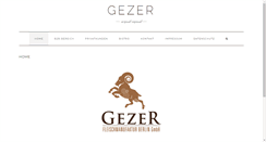 Desktop Screenshot of gezer-fleisch.de